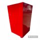  Polios Composites flowerpot 45 cm x 38 x 67 cm polymer concrete in red tones