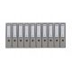  10× BINDER A4 / 70mm GRAU 7cm NOVODOO
