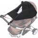 Sun canopy for stroller, sail, UV protection, umbrella