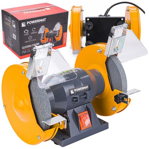  Powermat PM-SS-1500M 150 mm bench grinder