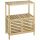  Wenko bathroom shelf made of walnut wood, 35.5 x 67.5 x 86 cm