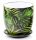  Polnix flowerpot 0 cm x 13 x 12 cm diameter 13 cm ceramic in green tones