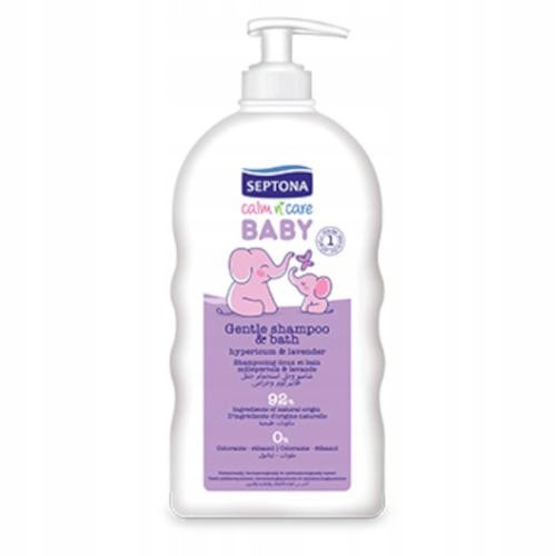  DELICATE SHAMPOO AND BATH LOTION FROM 1 DAY OF LIFE 500ML SEPTONA BABY
