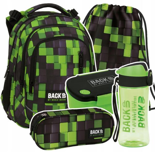  YOUTH SCHOOL BACKPACK FOR BOYS BACKUP PIXELE BLOCKS COLLECTION 2024 + 4 more products