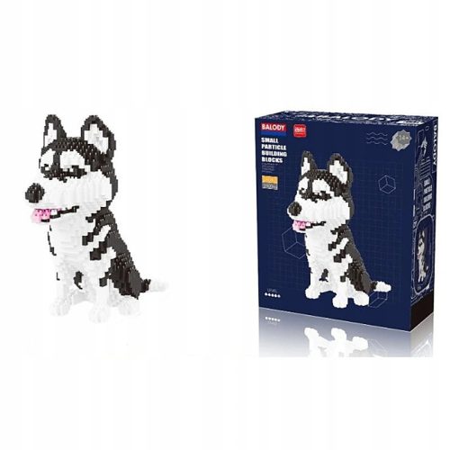  BLOCKS SET Dog model DOG HUSKY SIBERIAN MALAMUT 1900 pieces DOG