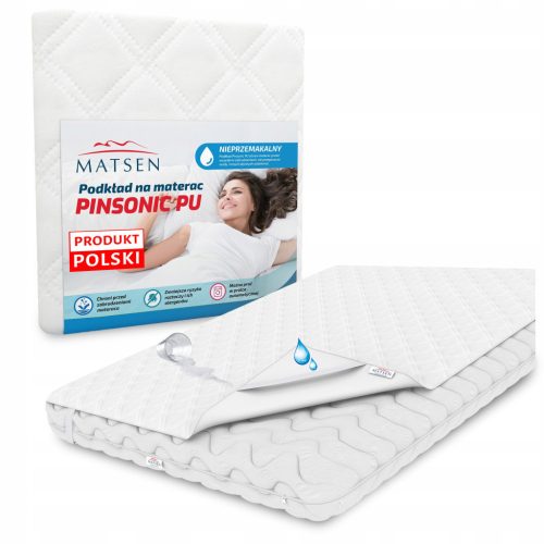  Protège matelas imperméable 120 x 200 cm, sous-alèse, housse matelassée