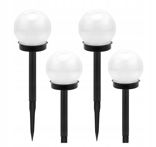  Solar pendant light SOLAR GARDEN BALL LAMP WHITE 10 cm white 37 cm 2 pcs.