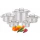  Berretti Mistral pot set, stainless steel, 10 pieces