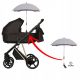  Roan stroller umbrella, 50 cm, brown