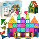  MAGNETIC CONSTRUCTION EDUCATIONAL BLOCKS LARGE PANELS 3D PUZZLE 56 EL