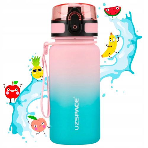  WATER BOTTLE FOR CHILDREN 350 ml made of Tritan. Water bottle for school, kindergarten