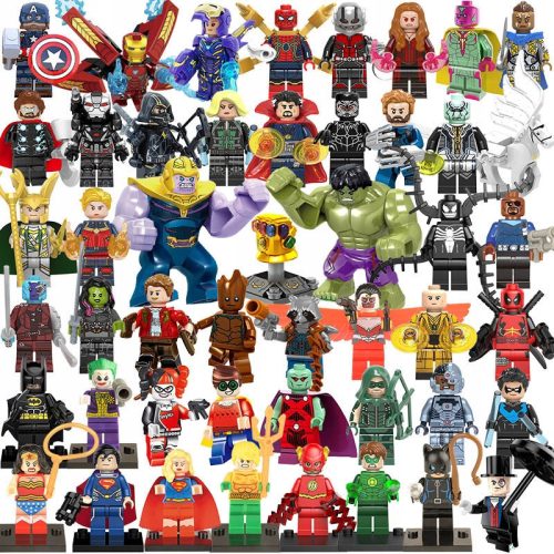  48 superhero combo sets, building blocks