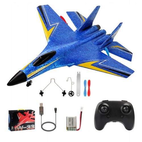  BLUE REMOTE CONTROLLED PLANE RC