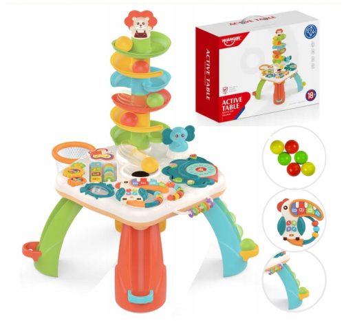  INTERACTIVE EDUCATIONAL TABLE, MULTIFUNCTIONAL COIL BALL STAND