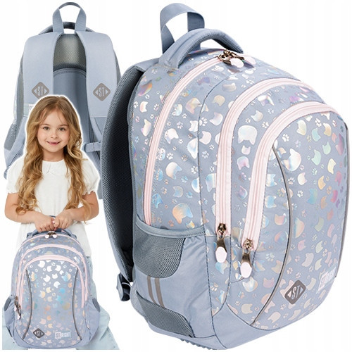  ST.RIGHT school backpack with multiple compartments, multi-coloured, 20 l