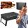  FOLDABLE CAMPING CHARCOAL GRILL + 4x TEFLON MAT BBQ 1005
