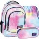  SCHOOL BACKPACK FOR GIRLS COLORFUL CLOUDS + 2 more products