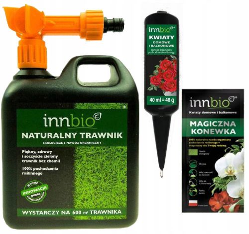  Organic fertilizer, natural Innbio liquid 2.7 kg 2 l + 2 other products