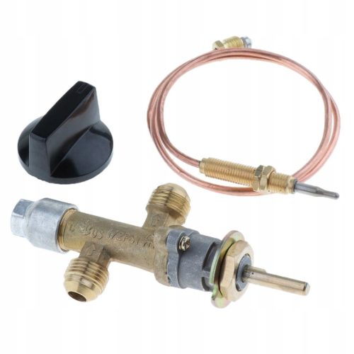 Vanne de régulation de gaz avec thermocouple et bouton,