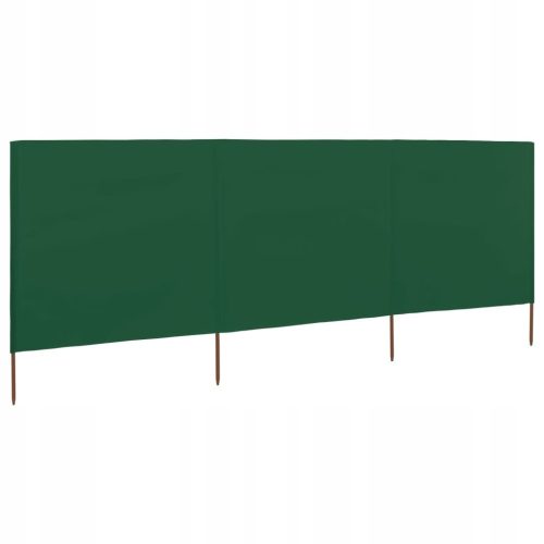  Auvent 120 x 400 x 120 cm (L x H) cm, tissu non tissé et poteaux en bois