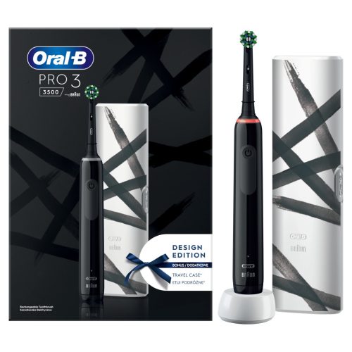  Oral-B Pro 3 3500 Black Electric Toothbrush