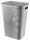  Curver 60l freestanding laundry basket, grey and silver tones