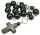  Rosary for a car - HEMATITE - truck driver rosary - decade