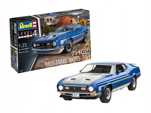  Revell Mustang Boss 351 - 71 model kit