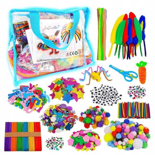  CREATIVE ART KIT for children 2000 pcs. LaCreativa CHRISTMAS GIFT