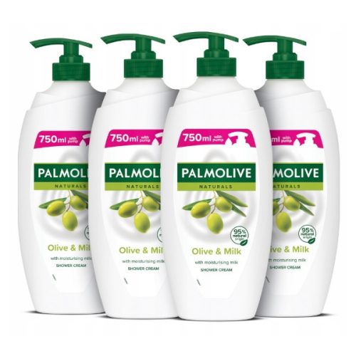  PALMOLIVE Olive Milk Duschgel-Set 4x750ml