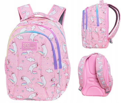  Pusheen CoolPack School Backpack with Multiple Compartments Pink Shades 21 Years Old