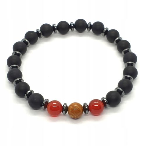  LaReine Men's Zodiac Bracelet - SCORPIO - Zodiac Signs Stones