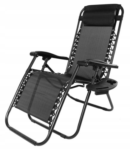  eHockers Orion Zero Gravity deck chair, black metal