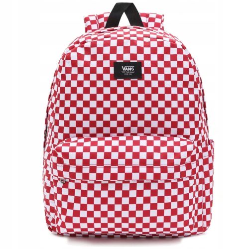  VANS School Backpack with One Compartment, White, Red Tones, 22 l