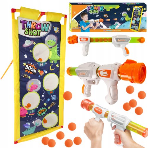  Shooting, Target, Arcade, Game, Disc, With, Holes, Gun, Balls