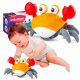  RUNNING, CRAWLING, WALKING CRAB, INTERACTIVE TOY FOR A CHILD, LED XL