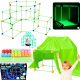  HOUSE KIT TENT KIT WITH GLOWING STRAWS