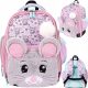 Adorable Bambibo Premium Mouse Plush Backpack for Girls Ages 3+