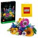  LEGO ICONS 1031300 WILD FLOWER BOUQUET LEGO THE BOTANICAL COLLECTION - 10313 + VP Papiertüte LEGO 6315792 mittel