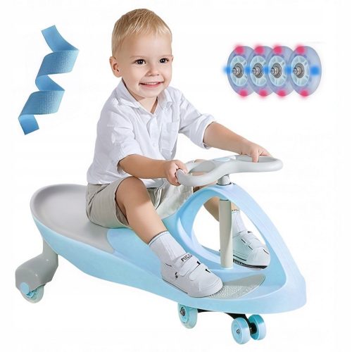  Gravity Ride On Car for Kids RoyaliTo TWISTER CAR LED Wheels FREE STRAP