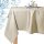  STAIN-RESISTANT GARDEN TABLECLOTH, WATERPROOF TERRACE, OUTDOOR BALCONY 140X180 BEIGE