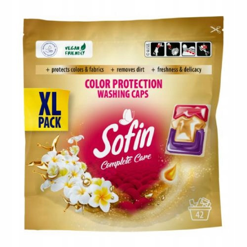  Sofin Color Capsules for Washing Colored Fabrics Color Protection XL 42pcs