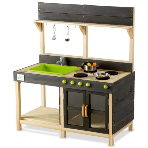  WOODEN GARDEN KITCHEN FOR CHILDREN FIELD MUD + ACCESSORIES