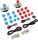  2 Player DIY Arcade Kit, USB Board Game Encoder Joystick Arcade Buttons