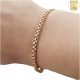  WOMEN'S SURGICAL STEEL BRACELET GOLD, GOLD PLATED BISMARK FOR HER