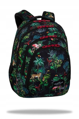  CoolPack Multi-Compartment School Backpack Pink, Green, Multicolor 28 l