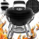  NAPOLEON NK14 BALL CHARCOAL GRILL BLACK PORTABLE TRANSPORT