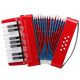  <span>class="notranslate">Proline</span> children's accordion red