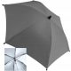  Stroller umbrella made of titanium, 70 cm, grey