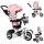  Ecotoys 1796 Tricycle, White, Black, Pink, Grey